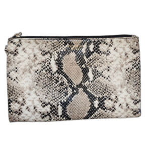 Victoria's Secret Snake Print Pouch Cosmetic Makeup Bag